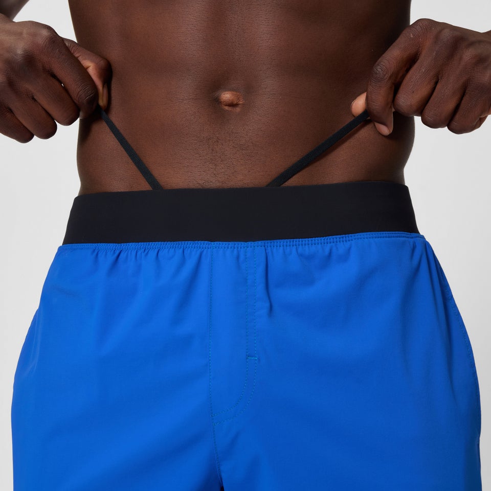 Men's Lookout Solid 16" Swim Shorts Blue