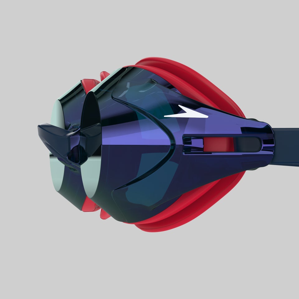 Adult Vanquisher 3.0 Spirit Mirror Goggles Blue/Red