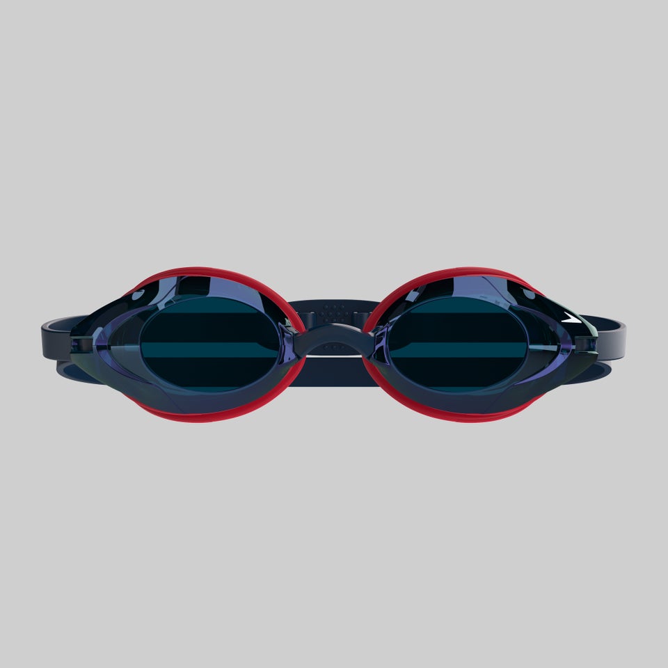 Adult Vanquisher 3.0 Spirit Mirror Goggles Blue/Red