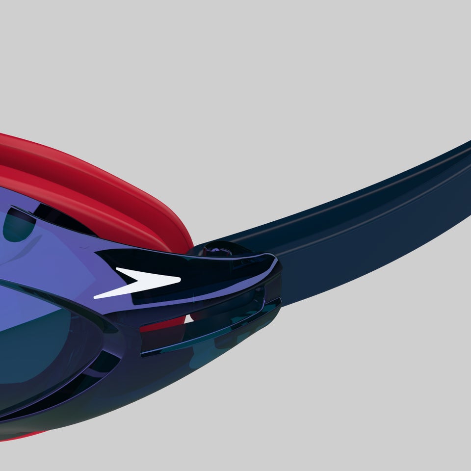 Adult Vanquisher 3.0 Spirit Mirror Goggles Blue/Red