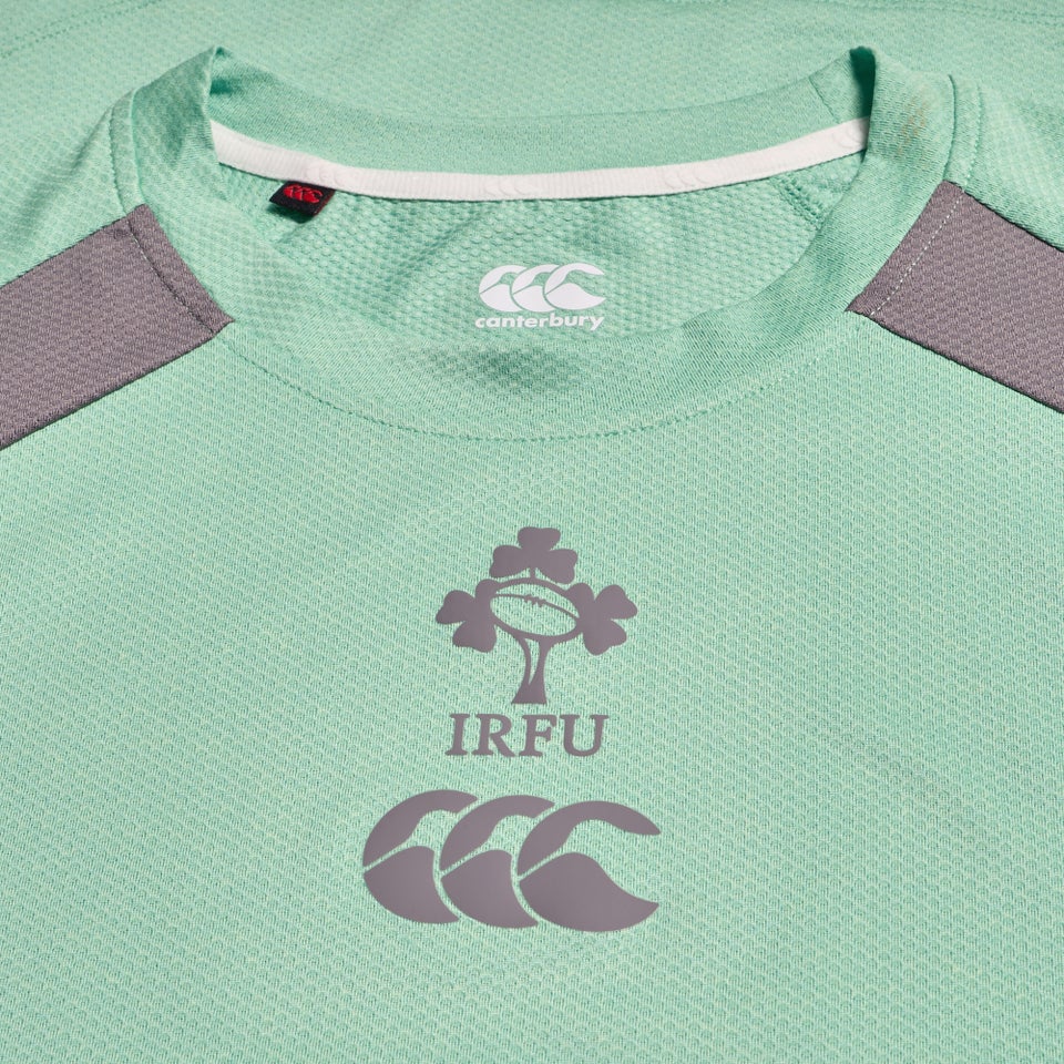 Mens Ireland Elite Training Tee Green Marl