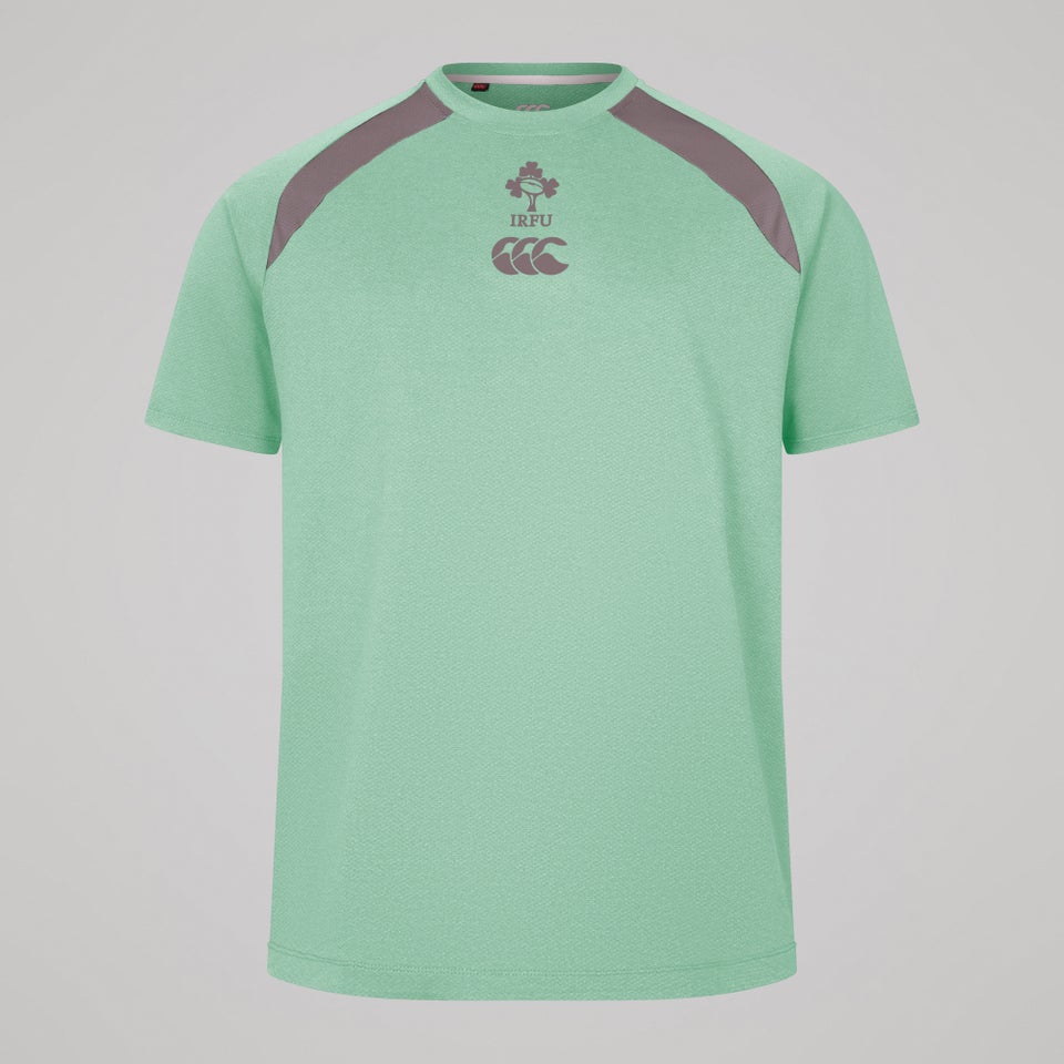 Mens Ireland Elite Training Tee Green Marl