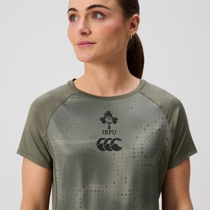 Womens Ireland Superlight Training Tee Khaki