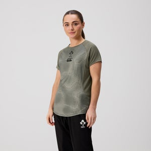 Womens Ireland Superlight Training Tee Khaki