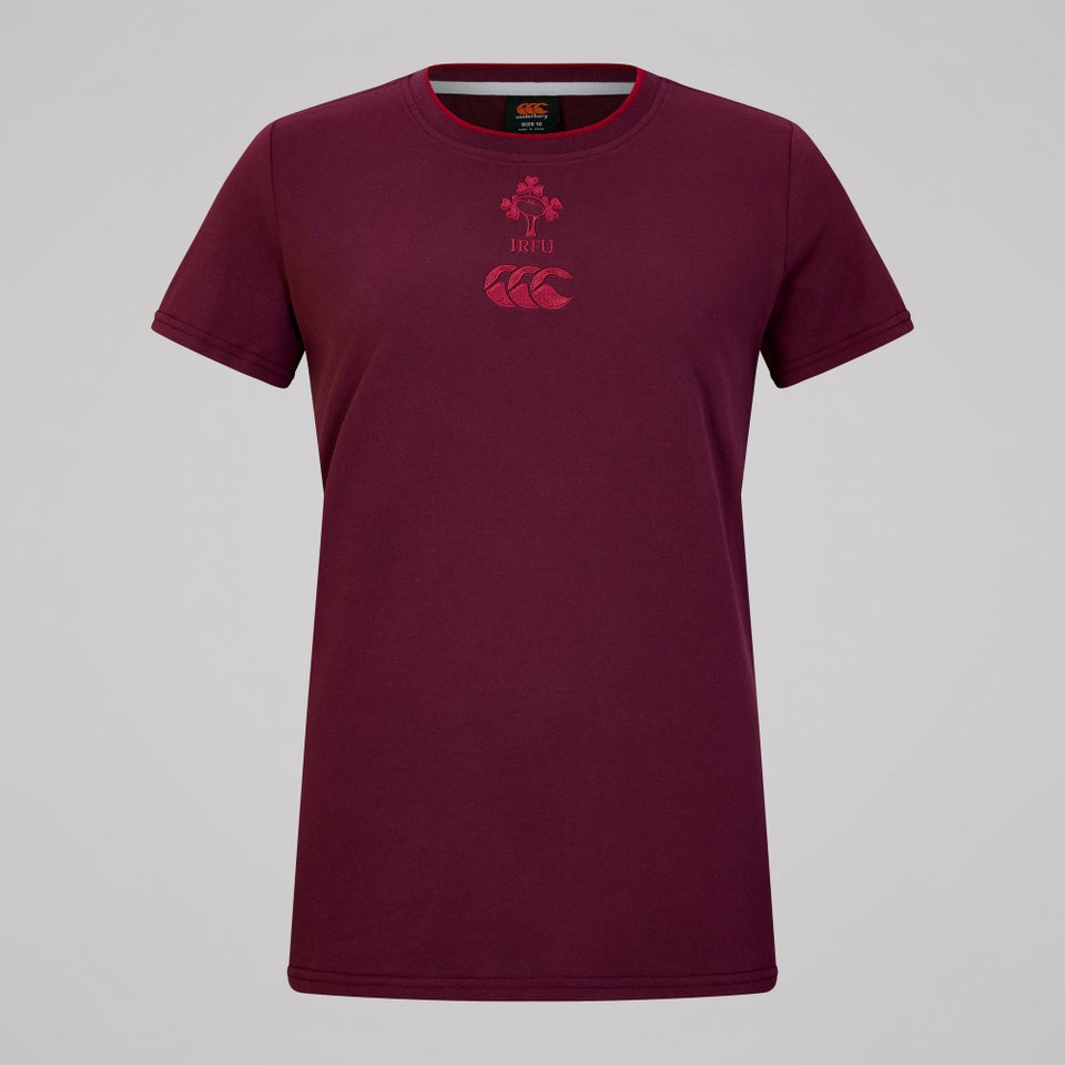 Womens Ireland Cotton Tee Purple