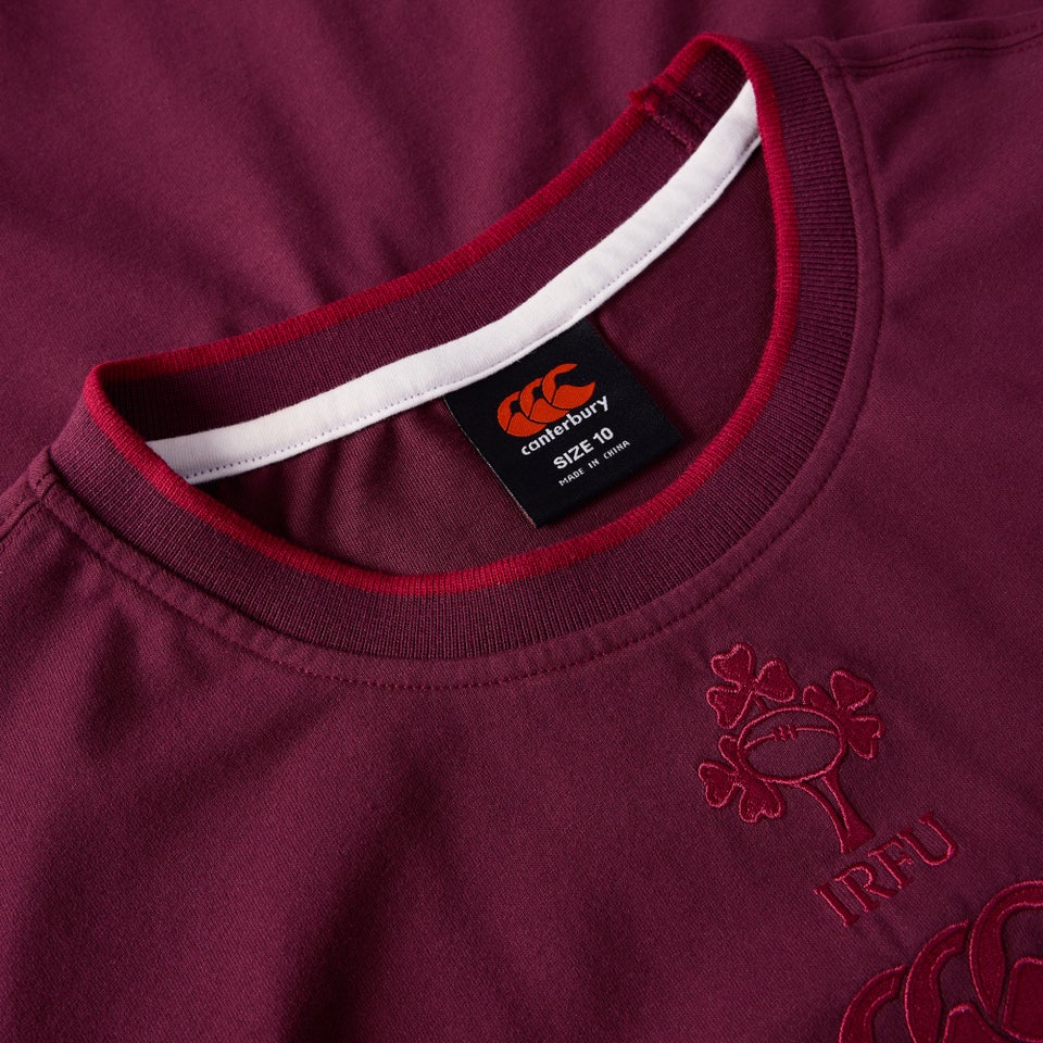 Womens Ireland Cotton Tee Purple