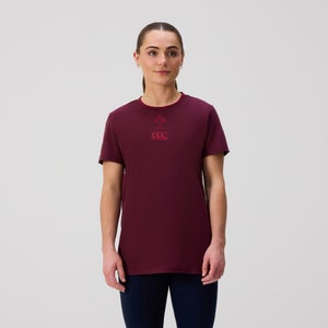 Womens Ireland Cotton Tee Purple