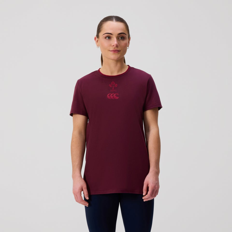 Womens Ireland Cotton Tee Purple