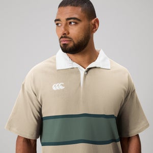 MENS FUNDAMENTALS SHORT SLEEVE RUGBY BIRCH
