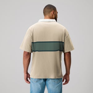 MENS FUNDAMENTALS SHORT SLEEVE RUGBY BIRCH