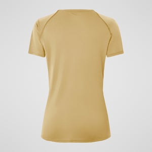 Damen Dalderby Tech Tee - Naturfarben