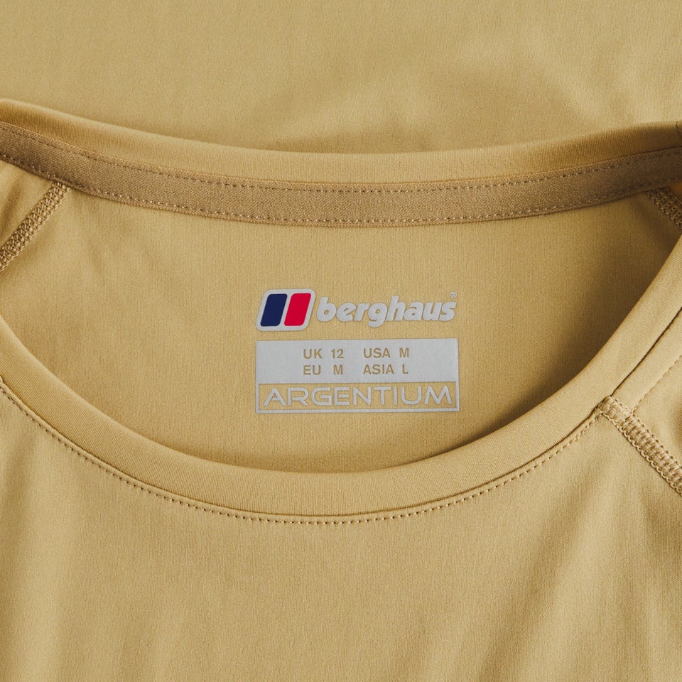 Damen Dalderby Tech Tee - Naturfarben