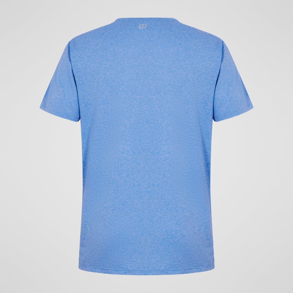 Herren  Firsby Tech Tee - Blau