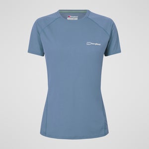 BERGHAUS W DEMBLEBY TECH TEE BLU/BLU - 18