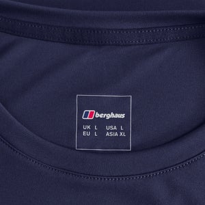 Men's Evedon Tech Tee - Dark Blue