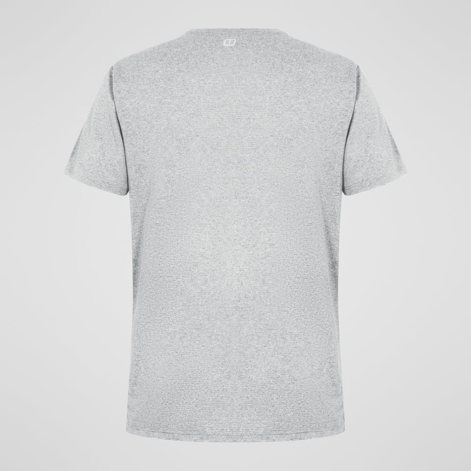 Herren  Firsby Tech Tee - Hellgrau