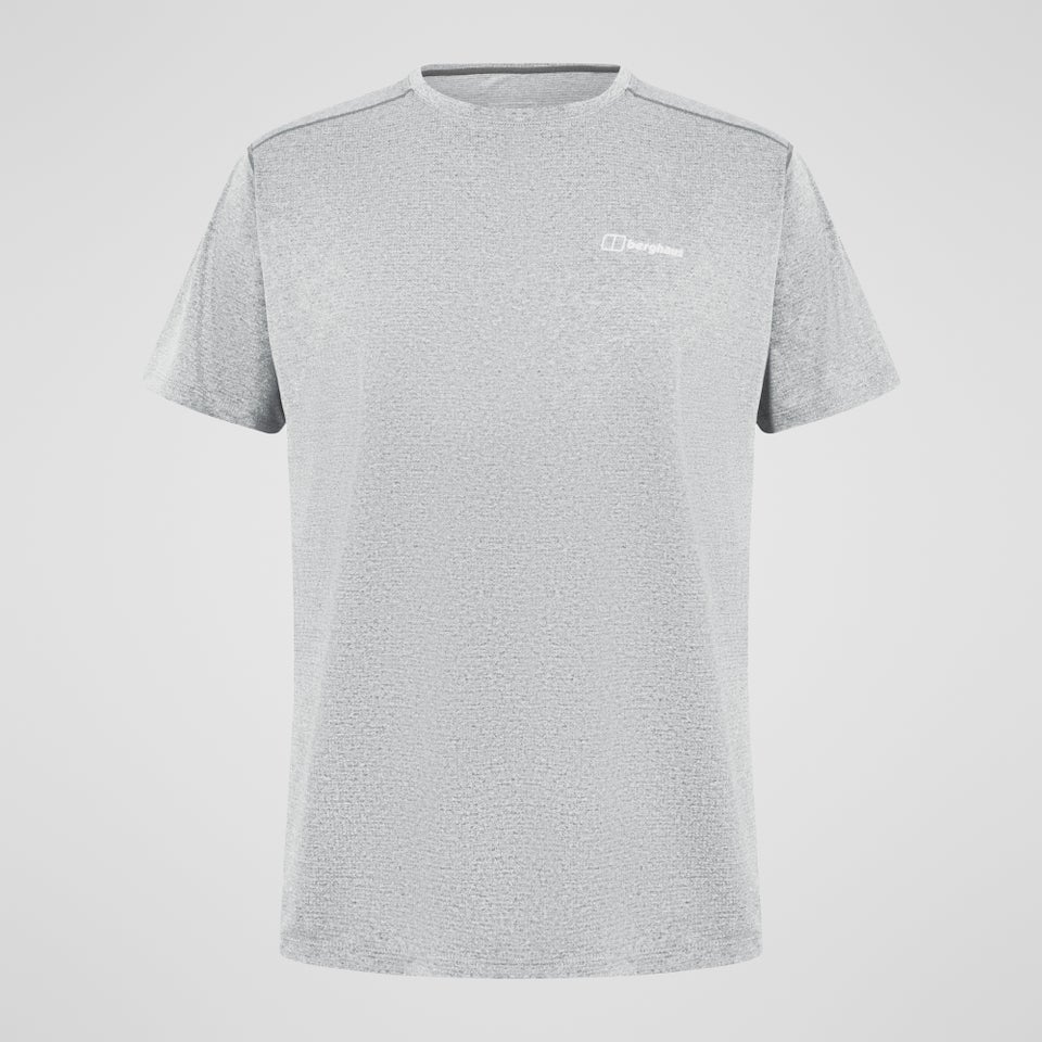 Herren  Firsby Tech Tee - Hellgrau