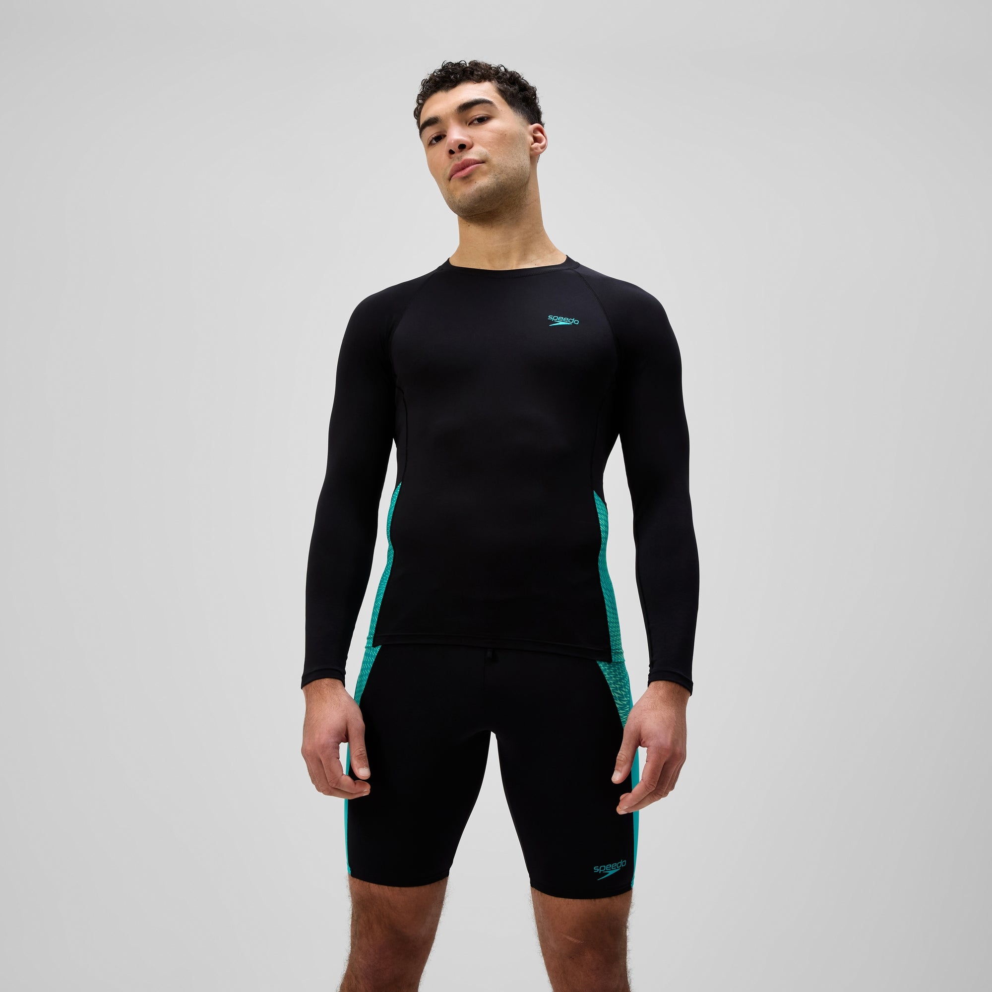 Boys' Fastskin LZR Ignite Jammer Green/Black | Speedo UK