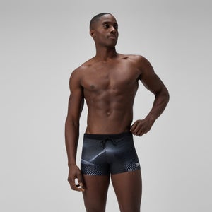 Herren Valmilton Aquashorts mit Allover-Print Grau