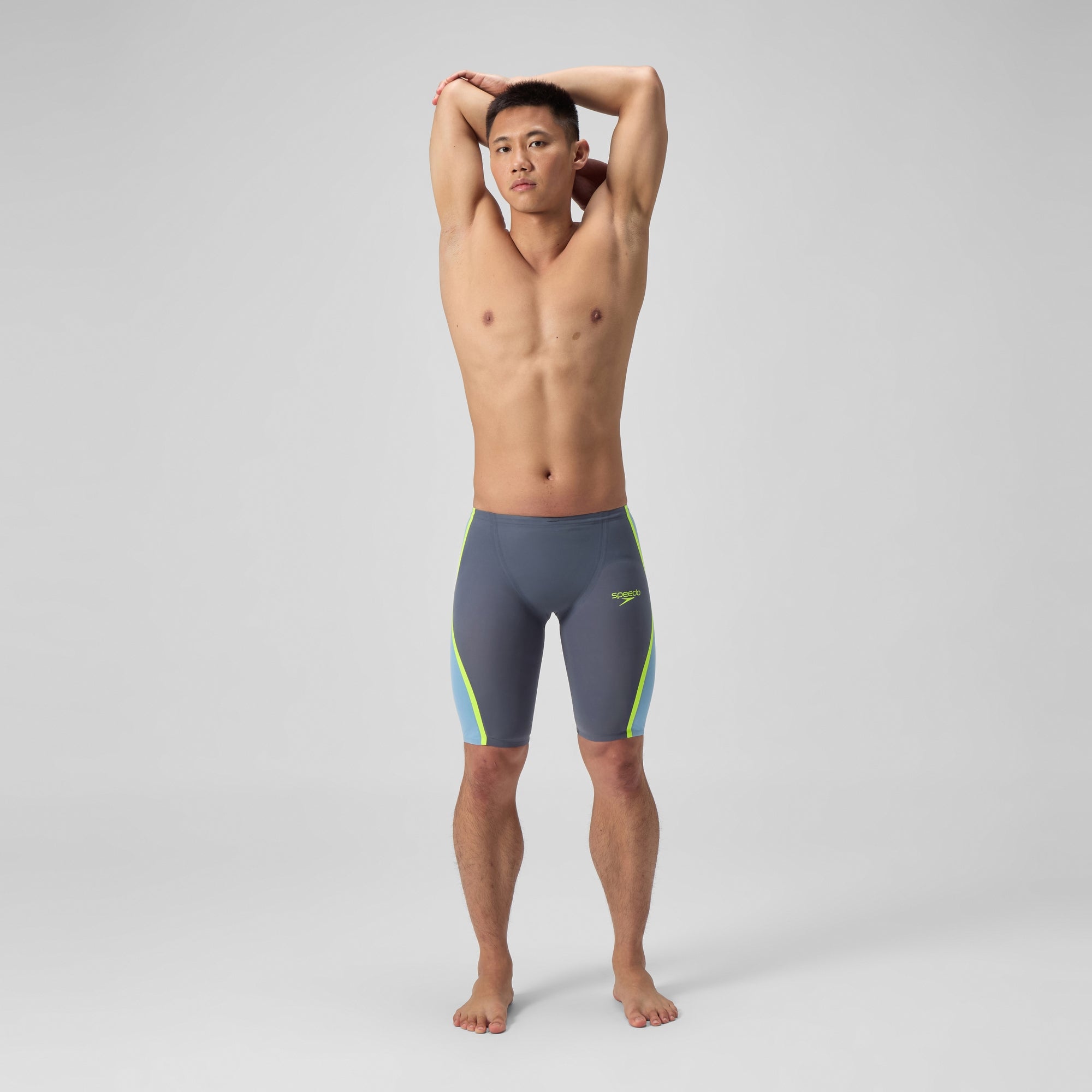 Men's Fastskin LZR Pure Intent 2.0 High Waist Jammer Gray/Blue