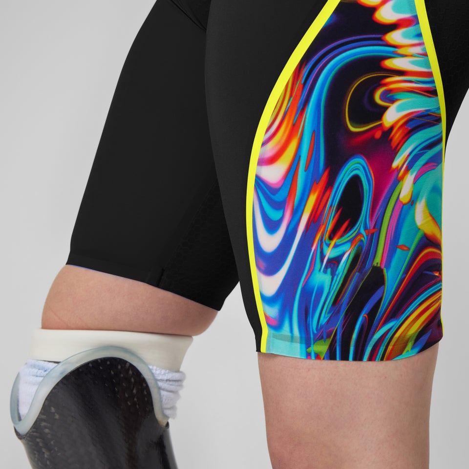 Women's Fastskin LZR Pure Intent 2.0 Closedback Kneeskin Black/Yellow