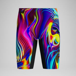 Men's Fastskin LZR Pure Valor 2.0 High Waisted Jammer Black/Red - 26