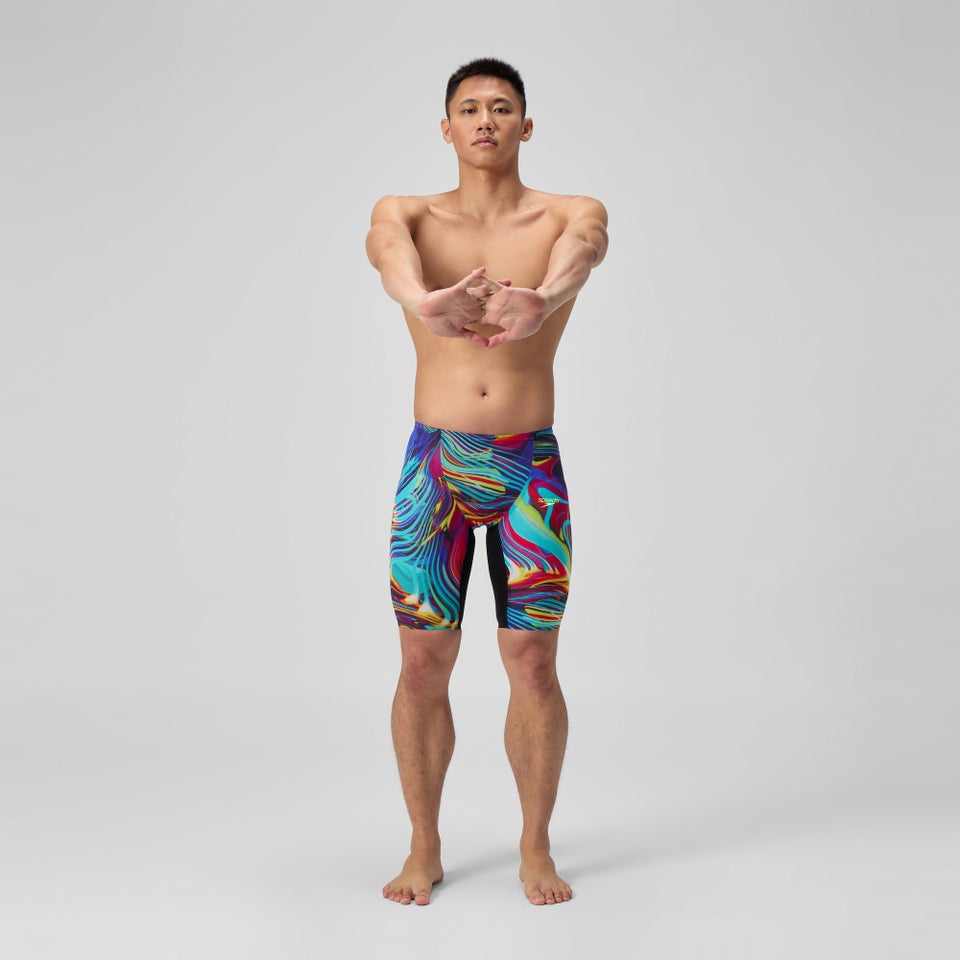 Men's Fastskin LZR Pure Valor 2.0 High Waisted Jammer Black/Red