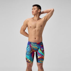 Men's Fastskin LZR Pure Valor 2.0 High Waisted Jammer Black/Red - 24