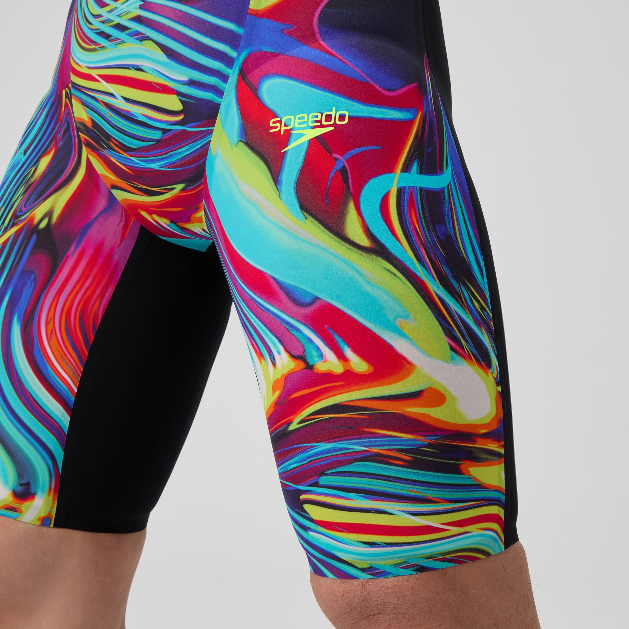 Men's Fastskin LZR Pure Valor 2.0 High Waisted Jammer Black/Red