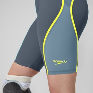 Women's Fastskin LZR Pure Intent 2.0 Closedback Kneeskin Gray/Blue