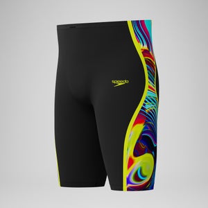 Men's Fastskin LZR Pure Intent 2.0 High Waist Jammer Black/Yellow