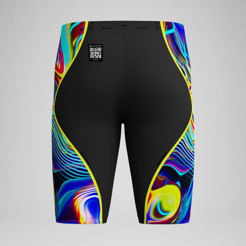 Men's Fastskin LZR Pure Intent 2.0 High Waist Jammer Black/Yellow