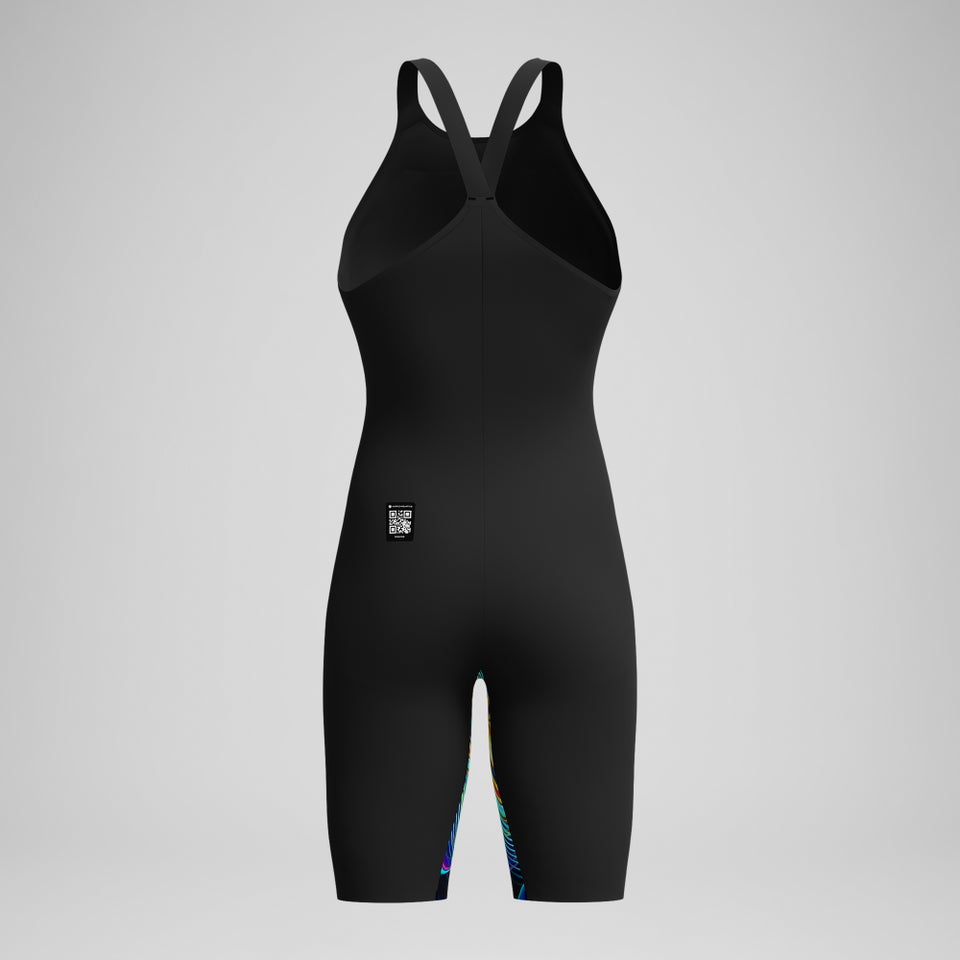 Women's Fastskin LZR Pure Valor 2.0 Closedback Kneeskin Black/Red