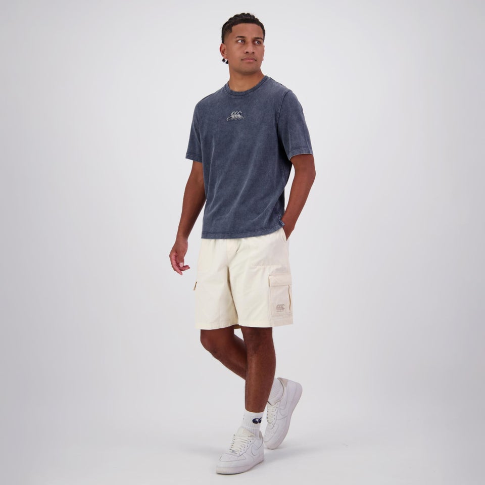 MENS HERITAGE WASHED T-SHIRT INDIA INK