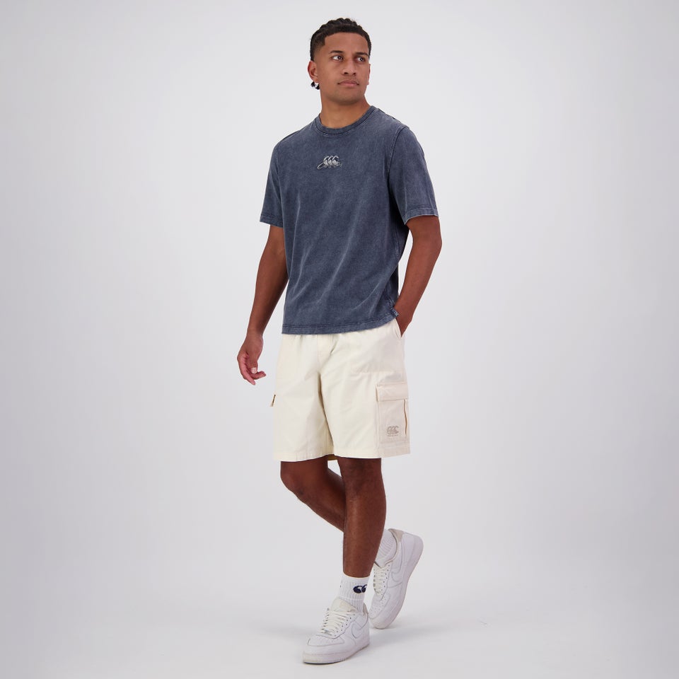 MENS HERITAGE WASHED T-SHIRT INDIA INK