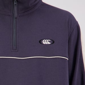 MENS HERITAGE QUARTER ZIP INDIA INK