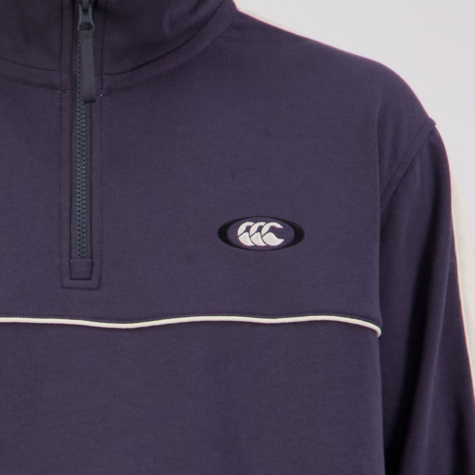 MENS HERITAGE QUARTER ZIP INDIA INK