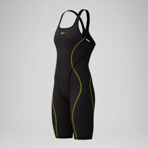 Combinaison partielle à dos ouvert noire pour femmes Fastskin HyperSpark