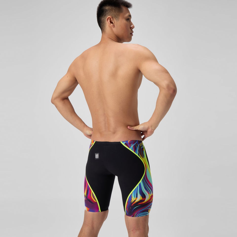 Cuissard de natation noire/jaune pour hommes Fastskin LZR Pure Intent 2.0