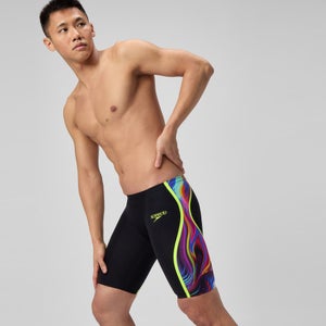 Men's Fastskin LZR Pure Intent 2.0 Jammer Black/Yellow