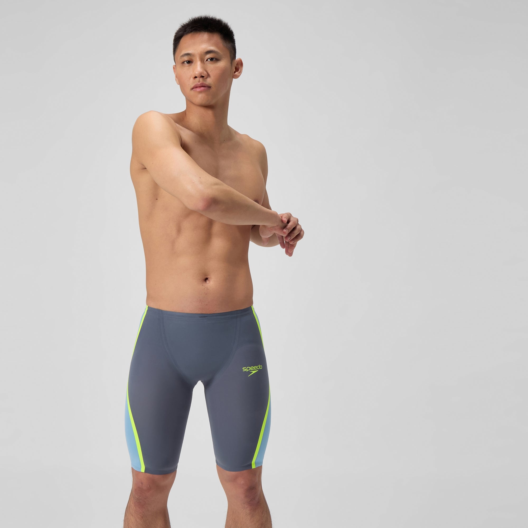 Men's Fastskin LZR Pure Intent 2.0 High Waist Jammer Gray/Blue