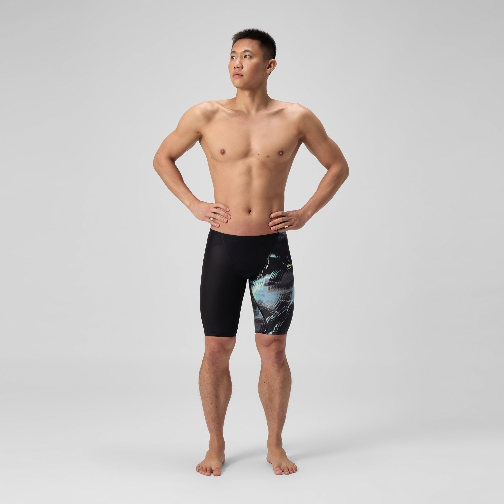 Men's Fastskin LZR Pro 2.0 Jammer Black/Gray | Speedo USA