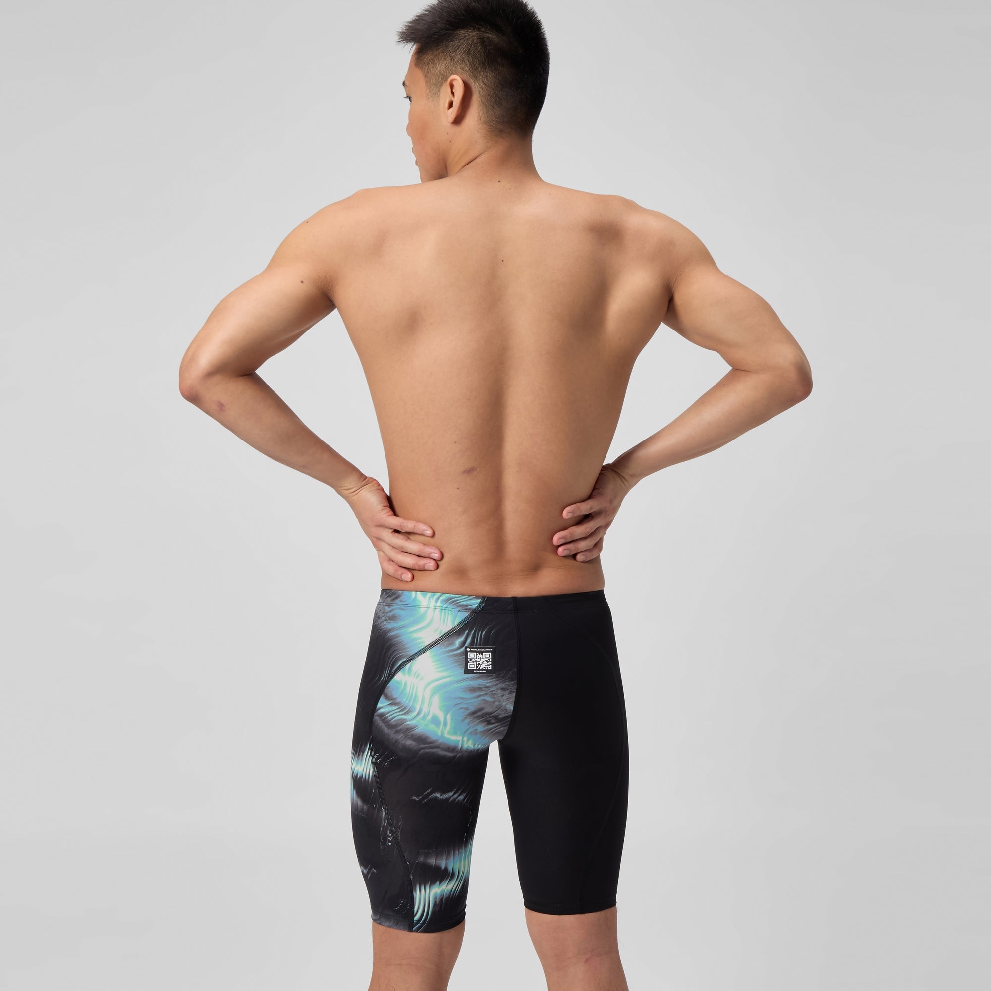 Men's Fastskin LZR Pro 2.0 Jammer Black/Gray | Speedo USA