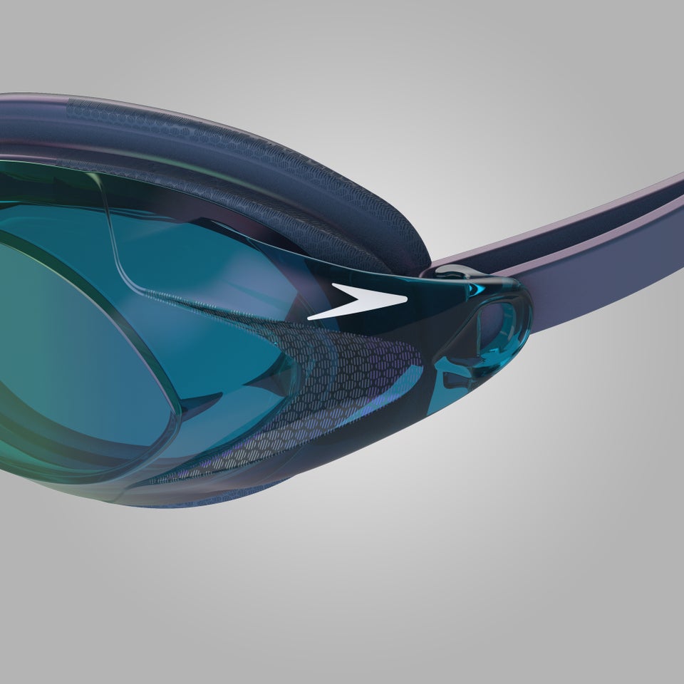 SPEEDO WOMENS VANQ 3.0 MIRROR LTD BLUE