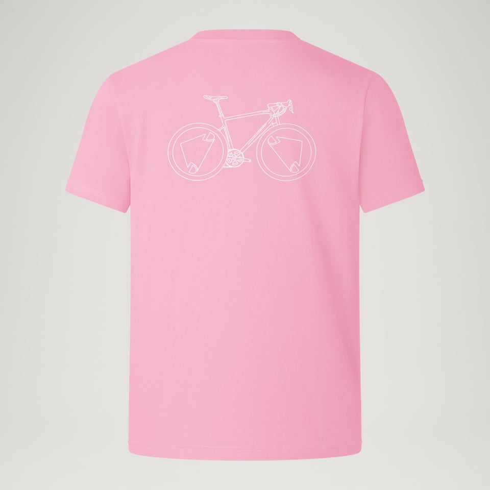 Ltd Pedal Power Graphic Tee - Pink Thrift