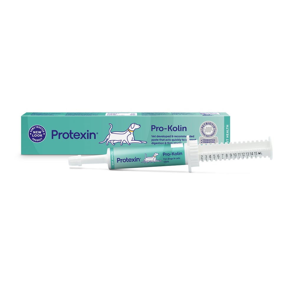 Protexin Veterinary Pro-Kolin Digestive Support Paste for Cats & Dogs 15ml