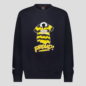 M TARANAKI SUPPORTERS CREW SWEAT BLACK - S