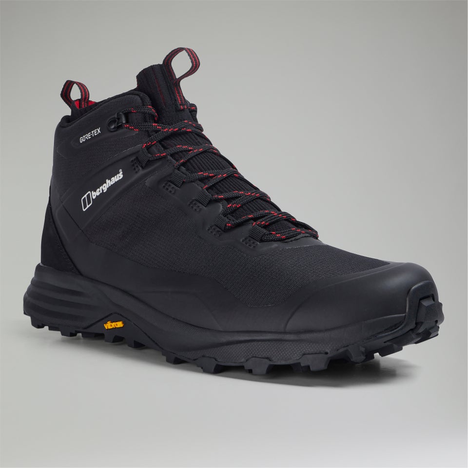 Men's VC22 Mid 2.0 Gore-Tex Waterproof Shoe - Black/Red