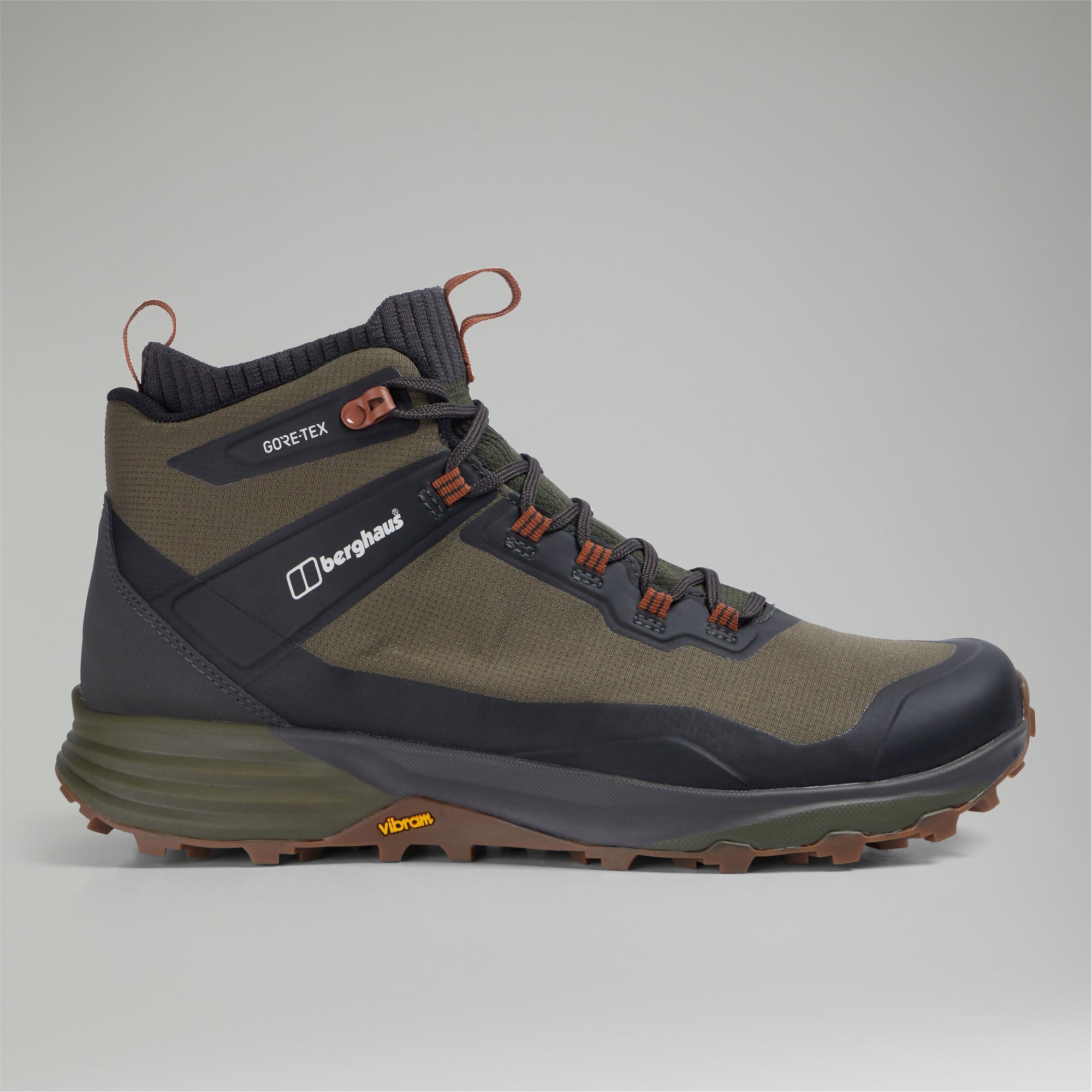 Men's VC22 Mid 2.0 Gore-Tex Waterproof Shoe - Brown/Green | Berghaus