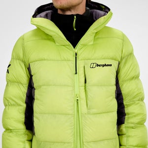 MTN Arete Ultra Daunen-Hoody für Herren - Gelb/Lila